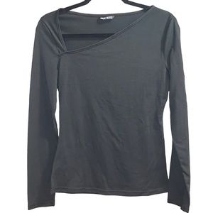Shein Women’s Long Sleeve Top Size Medium Black